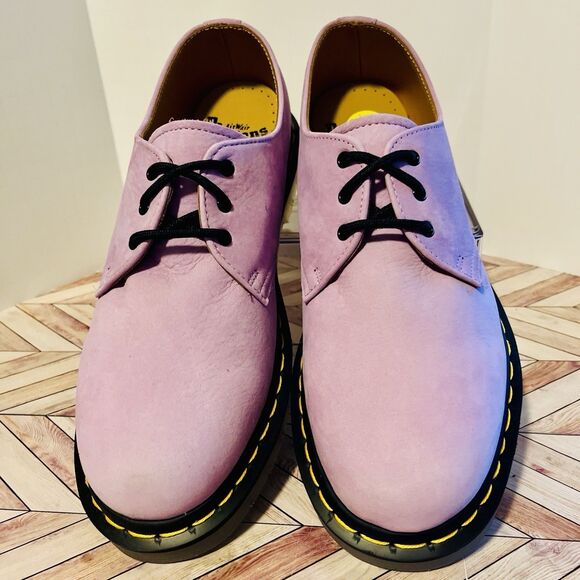 Dr Martens 1461 Iced II Buttersoft WP Lilac Oxford M 9 W 10 Nubuck Leather Soft - Picture 3 of 9